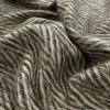 Kalahari -Croft Mill kalahari brown chevron pattern wool acrylic viscose fabric knitted in italy cu