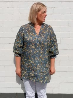 Style Arc - Kent Woven Tunic Pattern (UK 18-30) 12 Style Arc - Kent Woven Tunic Pattern (UK 18-30) -Croft Mill kent woven tunic pattern by style arc 1