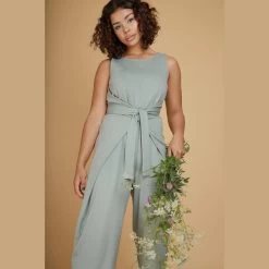 Named - Kielo Wrap Dress & Jumpsuit Pattern (UK 4-28) 16 Named - Kielo Wrap Dress & Jumpsuit Pattern (UK 4-28) -Croft Mill kielo wrap dress and jumpsuit pattern by named clothing nmp004 3