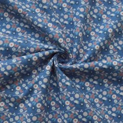 Kitson - Royal Floral 6 Kitson - Royal Floral -Croft Mill kitson royal floral royal white pink floral solid craft quilt cotton fabric cud