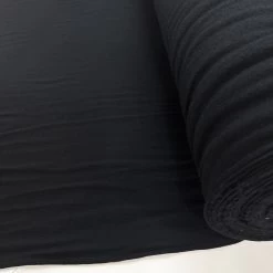 Wider Than A Mile - Black 9 Wider Than A Mile - Black -Croft Mill knitted cotton fabric wider than a mile black roll