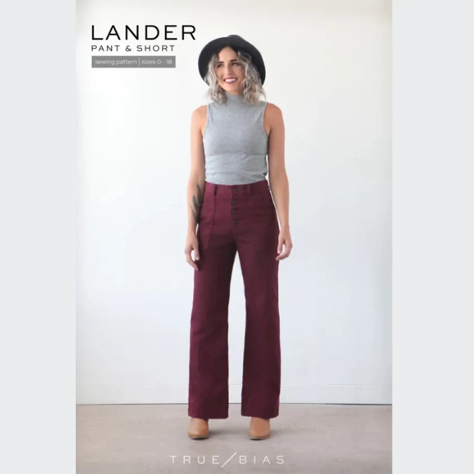 True Bias - Lander Pant & Short Pattern (Sizes 0-18) 3 True Bias - Lander Pant & Short Pattern (Sizes 0-18)