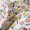 Leilani -Croft Mill leilani white floral cotton pastel dress fabric cu