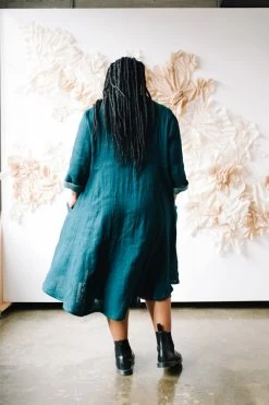 Sew Liberated - Lichen Duster Coat & Dress Pattern (Sizes 0-30) 17 Sew Liberated - Lichen Duster Coat & Dress Pattern (Sizes 0-30) -Croft Mill lichen duster coat and dress pattern by sew liberated 9