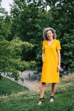 Liesl + Co - Amarena Dress Sewing Pattern 15 Liesl + Co - Amarena Dress Sewing Pattern -Croft Mill liesl and co amarena dress pattern 1