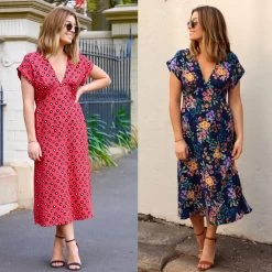 Tessuti - Lois Dress Sewing Pattern (AUS 6-16)