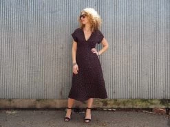 Tessuti - Lois Dress Sewing Pattern (AUS 6-16) -Croft Mill lois dress pattern tessuti 5