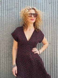 Tessuti - Lois Dress Sewing Pattern (AUS 6-16) -Croft Mill lois dress pattern tessuti 6