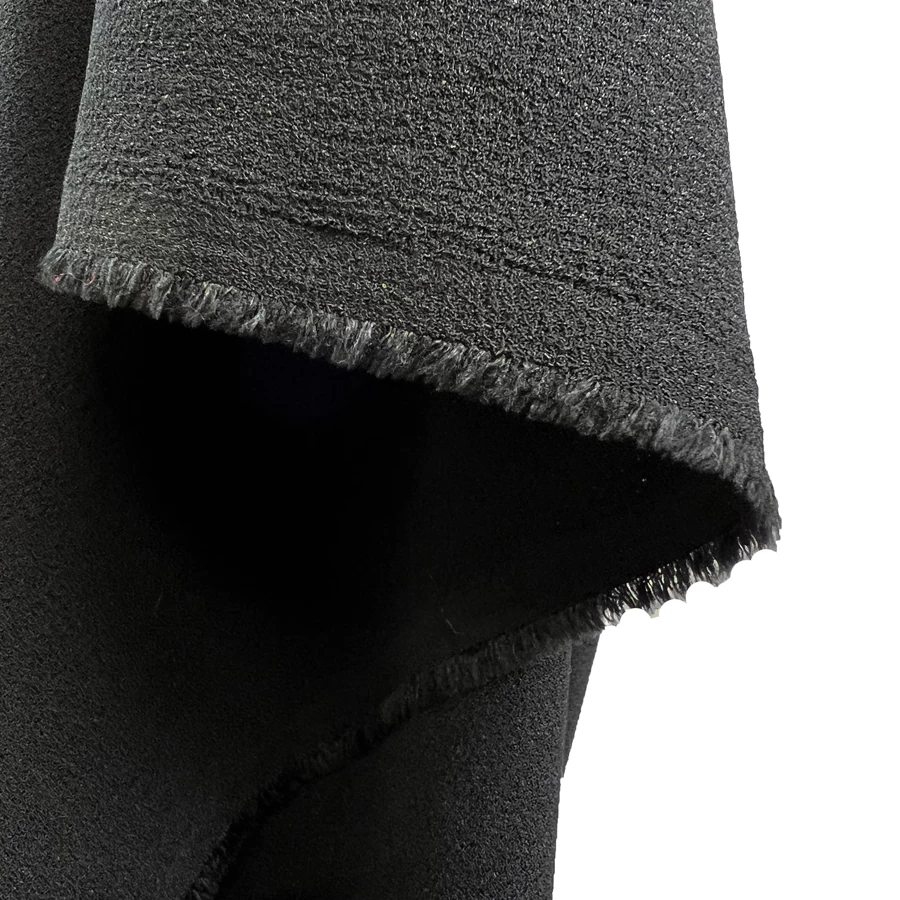 Lona Crepe - Black 4 Lona Crepe - Black - Image 2