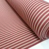 Luxe - Canvas - Henley Red -Croft Mill luxe water resistant canvas henley red water resistant striped canvas fabric photo