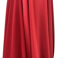 Luxury Satin Backed Crepe - Red 8 Luxury Satin Backed Crepe - Red -Croft Mill luxury satin backed crepe red dressmaking fabric drape