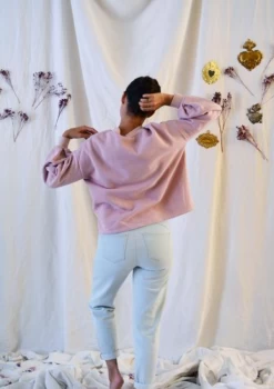 Maison Fauve - Granite Sweatshirt Pattern -Croft Mill maison fauve granite sweatshirt 3