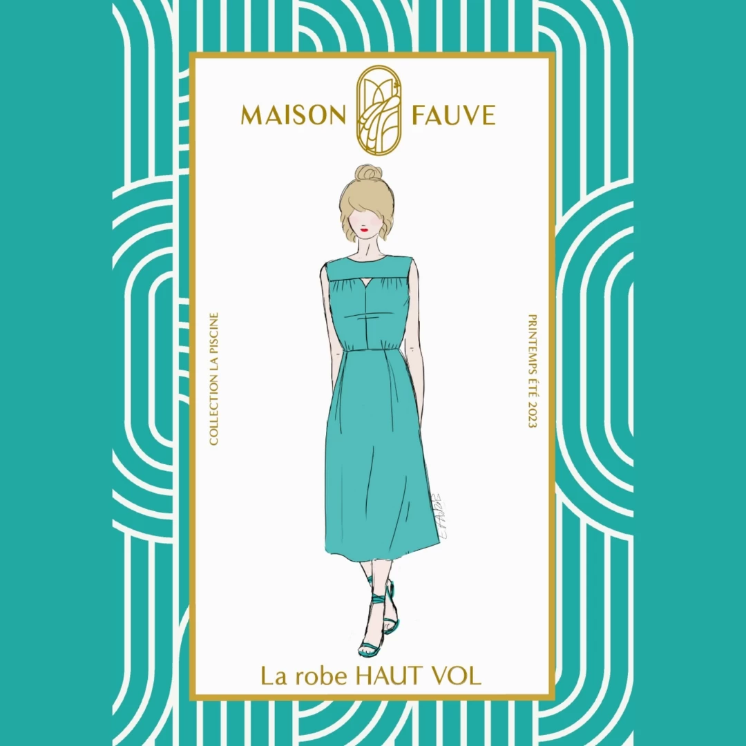 Maison Fauve - Haut Vol Dress Pattern 3 Maison Fauve - Haut Vol Dress Pattern
