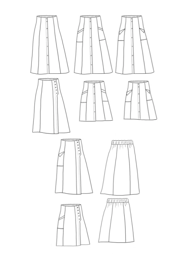 Maison Fauve - Kim Skirt Pattern 10 Maison Fauve - Kim Skirt Pattern - Image 8