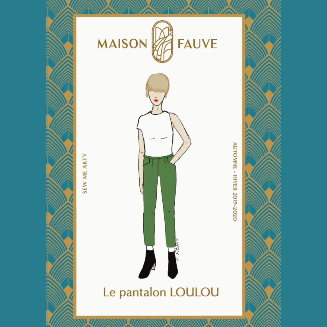 Maison Fauve - Loulou Cigarette Trousers Pattern 3 Maison Fauve - Loulou Cigarette Trousers Pattern
