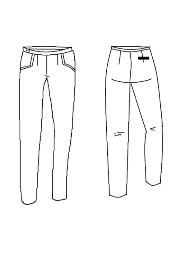 Maison Fauve - Loulou Cigarette Trousers Pattern 10 Maison Fauve - Loulou Cigarette Trousers Pattern - Image 8