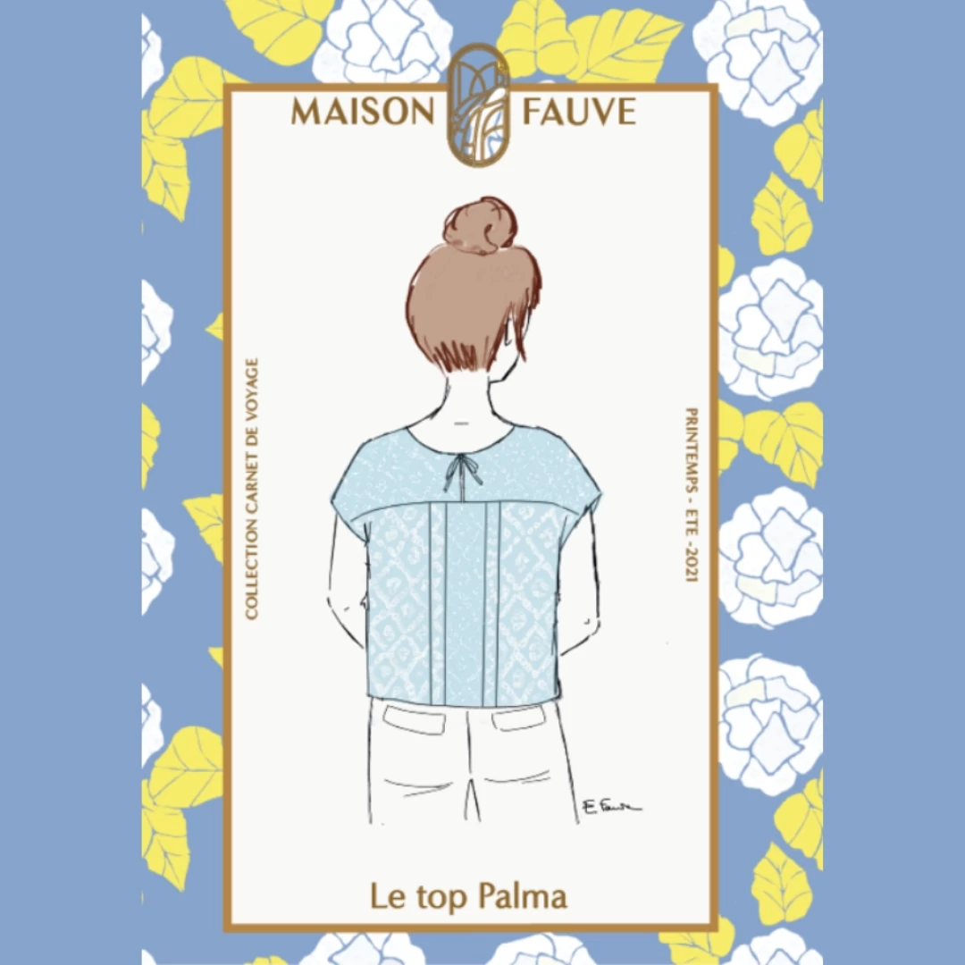 Maison Fauve - Palma Top Sewing Pattern 3 Maison Fauve - Palma Top Sewing Pattern