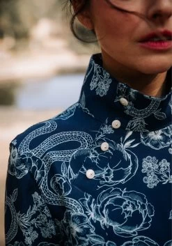 Maison Fauve - Soliflore Dress Blouse Pattern -Croft Mill maison fauve soliflore dress blouse pattern 2