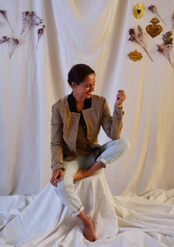 Maison Fauve - Sunset Jacket Pattern -Croft Mill maison fauve sunset jacket 3