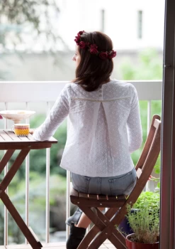 Maison Fauve - Violette Blouse Pattern 16 Maison Fauve - Violette Blouse Pattern -Croft Mill maison fauve violette 5