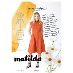 Megan Nielsen - Matilda Dress Pattern (Sizes 0-20) 24 Megan Nielsen - Matilda Dress Pattern (Sizes 0-20) -Croft Mill matilda dress pattern by megan nielsen cover