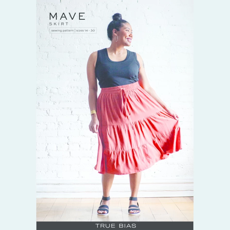 True Bias - Mave Skirt Pattern (Sizes 14-30) 3 True Bias - Mave Skirt Pattern (Sizes 14-30)