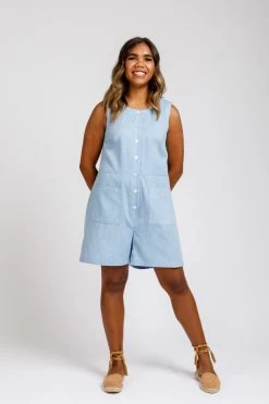 Megan Nielsen - Durban Jumpsuit & Romper Pattern (Sizes 0-20) 15 Megan Nielsen - Durban Jumpsuit & Romper Pattern (Sizes 0-20) -Croft Mill megan nielsen durban jumpsuit and romper 3