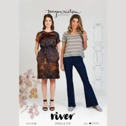 Megan Nielsen - River Dress & Top Pattern (Sizes 0-20)