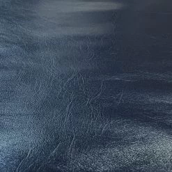 Leatherette - Midnight 7 Leatherette - Midnight -Croft Mill metallic leatherette fabric navy midnight full