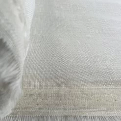 Moon River - Soft Ivory 7 Moon River - Soft Ivory -Croft Mill moon river linen gauze woven soft ivory fabric roll