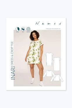 Named - Inari Dress & Top Pattern (Sizes 4-28) 18 Named - Inari Dress & Top Pattern (Sizes 4-28) -Croft Mill named clothing inari dress and top cover gallery