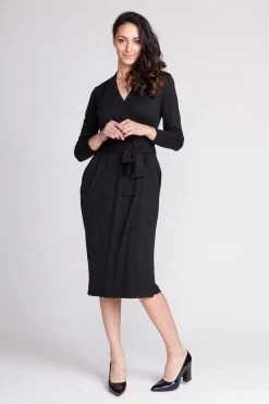 Named - Olivia Wrap Dress Pattern (UK 4-28) -Croft Mill named clothing olivia wrap dress pattern example 4