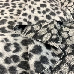 Not In The Shops 15 Not In The Shops -Croft Mill not in the shops black grey animal print woll poly coat fabric cu gallery