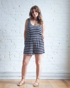 True Bias - Nova Jumpsuit Pattern (Sizes 0-18) -Croft Mill nova jumpsuit pattern size 0 18 by true bias model 2