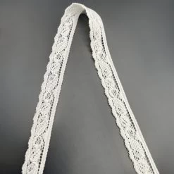 Stretch Lace Trim - Ivory