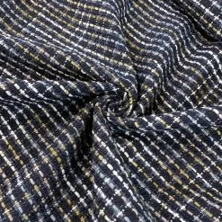 Palermo - New York -Croft Mill palermo new york navy tweed jacketing coating fabric swirl