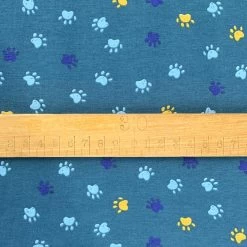 Paws Jersey 10 Paws Jersey -Croft Mill paws jersey cotton elastane paw print oeko tex 100 jersey fabric s