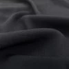 Viscose Crepe - Black -Croft Mill plain lightweight dressmaking fabric viscose crepe black cu