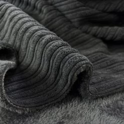 Fur Lined Cord - Black