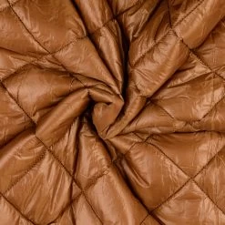 Quilted Crystal - Tan 11 Quilted Crystal - Tan -Croft Mill polyester plain diamond quilted fabric crystal tan twist gallery