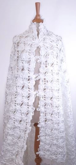 Something New -Croft Mill polyester ribboned lattice fabric ivory something new gown