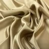 Liquid - Gold 1 Liquid - Gold -Croft Mill polyester satin back crepe dress fabric liquid gold cu