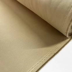Liquid - Gold -Croft Mill polyester satin back crepe dress fabric liquid gold roll