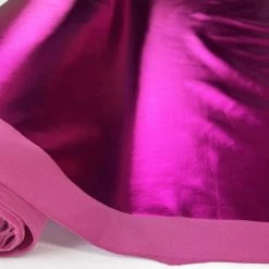 Night Fever - Hot Pink -Croft Mill polyester spandex dance fabric night fever hot pink roll