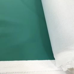 Plain Rain - Jade Green -Croft Mill polyurethane waterproof breathable fabric rain ccoating forest green roll