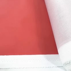 Plain Rain - Soft Red -Croft Mill polyurethane waterproof breathable fabric rain ccoating soft red roll