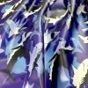 Printed PU Polyurethane - Shark -Croft Mill printed pu polyurethane shark coat bag material cu
