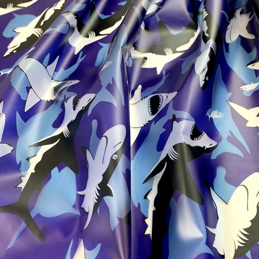 Printed PU Polyurethane - Shark 3 Printed PU Polyurethane - Shark