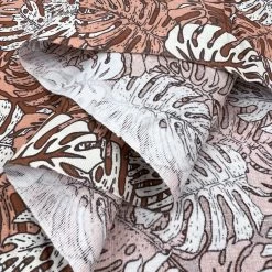 Rudiments - Philo Rust 8 Rudiments - Philo Rust -Croft Mill printed cotton dress fabric rudiments philo rust fold