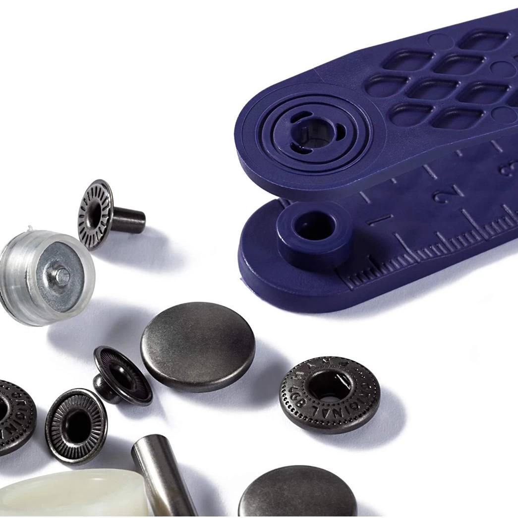 Prym - Anorak Press Fasteners - Black (15mm) 5 Prym - Anorak Press Fasteners - Black (15mm) - Image 3